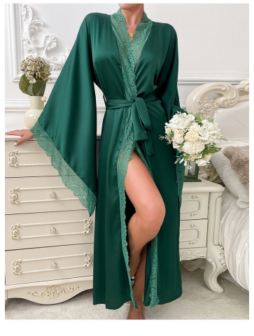 Halat din saten 07, verde